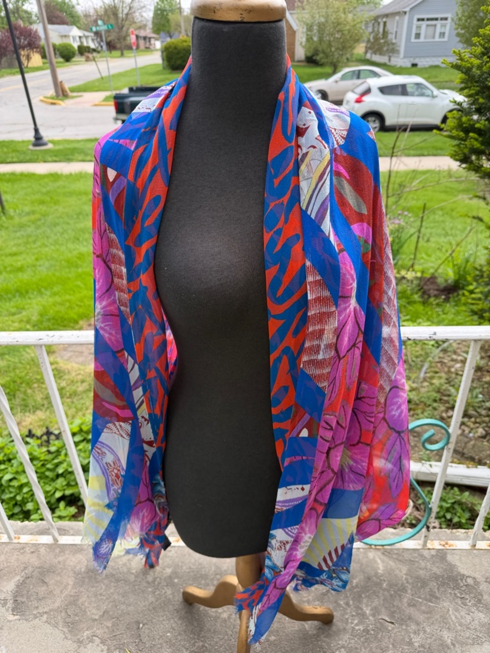 #Etro silk scarf